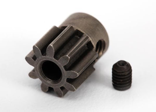 Traxxas Gear, 9-T Pinion (32-p) (steel)/ Set Screw (6745)