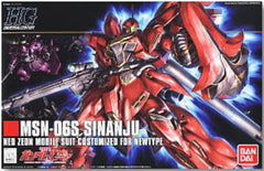 MSN-06S Sinanju Ned Zedn Mobile Customized For Newtype 1/144 Scale