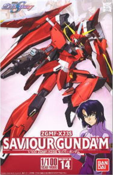 ZGMF-X23S Saviour Gundam 1/100 Scale