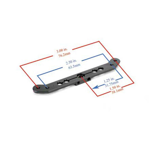 Hangar 9 Aluminum Double Sx Arm, 3" Hitec (HAN9158)