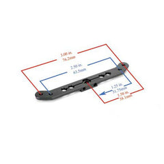 Hangar 9 Aluminum Double Sx Arm, 3" Hitec (HAN9158)