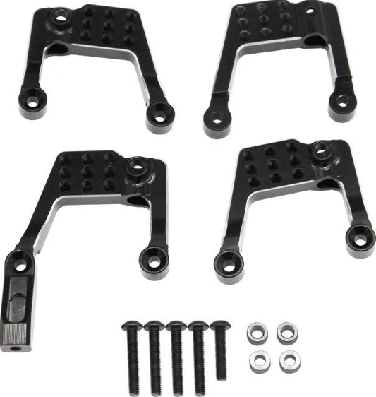 Hot Racing Aluminum Front & Rear Adjustable Shock Towers Enduro (EDR28301) Hobby Etc