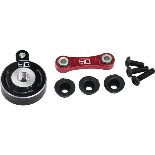 Hot Racing Fixed Link Steering Servo saver: Arrma 1/10 4WD (HRAATF48SH02) Hot Racing