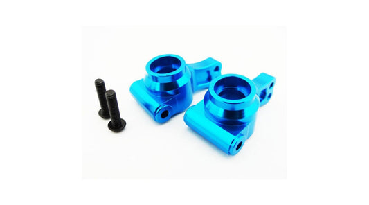 Hot Racing Aluminum Rear Hubs (Blue): ECX 2WD (ECT2206)