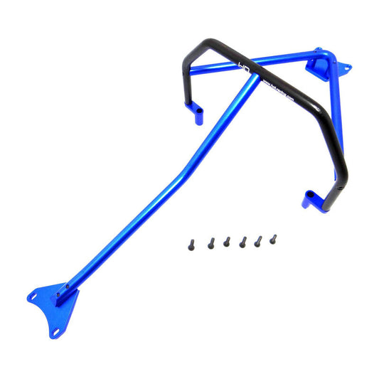 Hot Racing Blue Aluminum Inner Roll Cage LCG Slash 4x4, Rally (HRALCF11206)