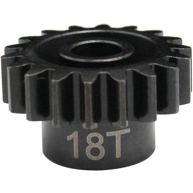 Hot Racing 18t Mod 1.5 Hardened Steel Pinion Gear 8mm Bore (HRANSG18M15) Horizon Hobby