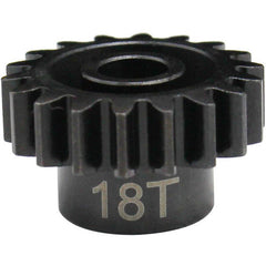 Hot Racing 18t Mod 1.5 Hardened Steel Pinion Gear 8mm Bore (HRANSG18M15) Horizon Hobby