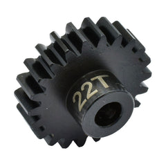 Hot Racing 22t Steel Mod 1 Pinion Gear 5mm (HRANSG22M1) Horizon Hobby
