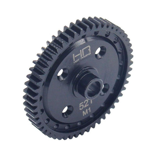 Hot Racing Steel Spur Gear 52T 1 Mod: (HRASSLG52M1) Horizon Hobby