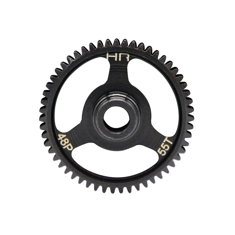 Hot Racing Steel Spur Gear 55T 48P: 4Tec2 (HRASTRF455) Horizon Hobby