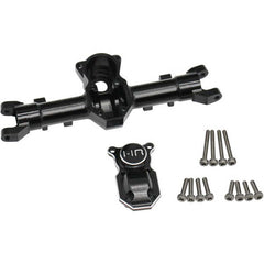 Hot Racing Front Axle Aluminum Case: Axial SCX24 (HRASXTF1201)