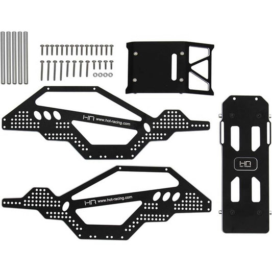 Hot Racing Aluminum Rock Racer Conversion Chassis- SCX24 (HRSXTF14RR01) Hot Racing
