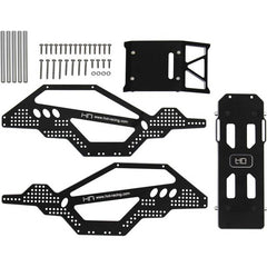 Hot Racing Aluminum Rock Racer Conversion Chassis- SCX24 (HRSXTF14RR01)