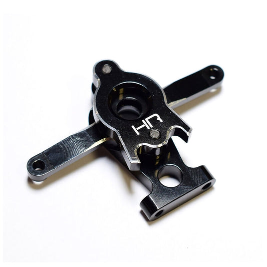 Hot Racing Aluminum Servo Saver Steering Bellcrank, Black: 1/16 Traxxas (HRAVXS4801)