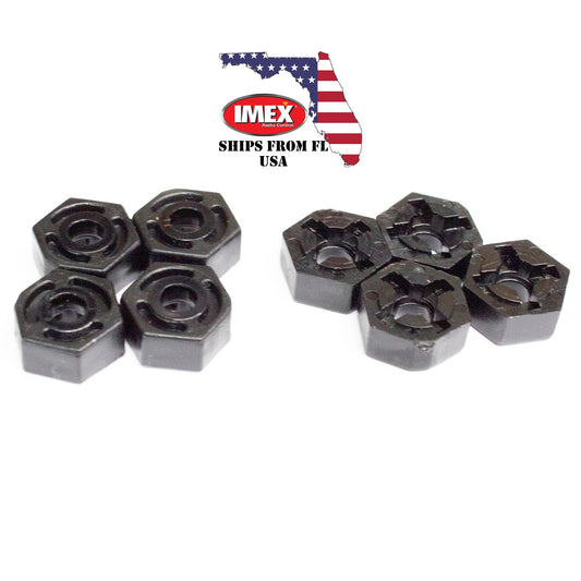 IMEX 12mm Wheel Hex Adapters (x8) (IMX16741) IMEX