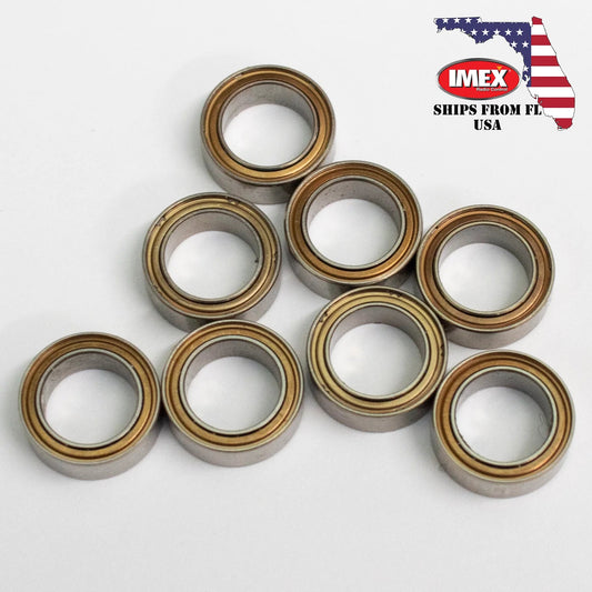 IMEX Ball Bearings - 6.35 x 9.53 x 3.17mm (x8) (IMX16744) IMEX