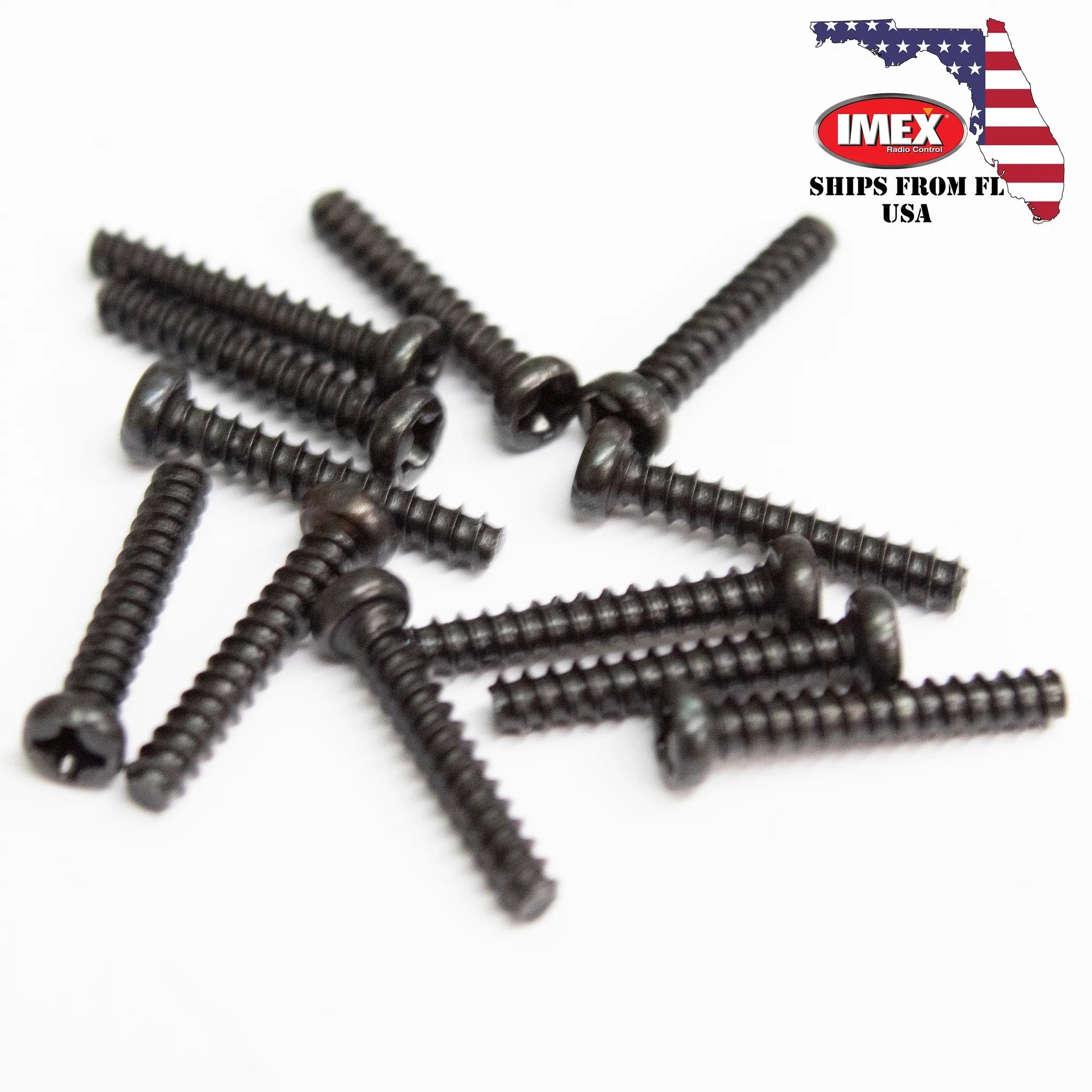 IMEX Panhead Self Tapping Screws PBHO 2 x 12mm (x12) (IMX16807) IMEX