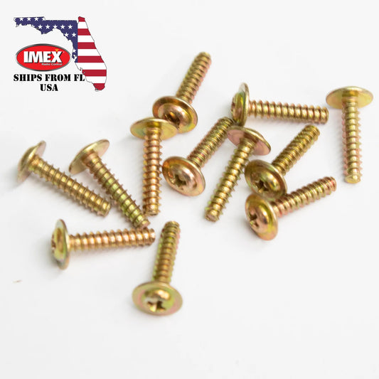 IMEX Flange Head Self Tapping Screws PWTHO 2.6 x 12mm (x12) (IMX16810) IMEX