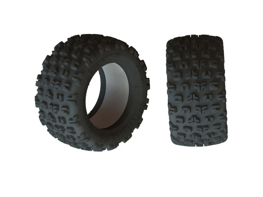 Arrma 1/5 dBoots Copperhead2 SB MT Front/Rear 3.9 Tire & Inserts (2) (ARA520055)