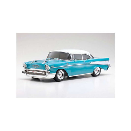 Kyosho 1/10 Fazer 4WD Mk2 1957 Chevy Bel Air Coupe RTR, Turquoise (KYO34433T1)