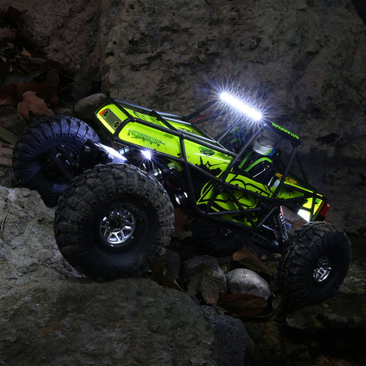 Losi 1/10 Night Crawler SE 4WD Rock Crawler Brushed RTR, (Green) (LOS03015T2)