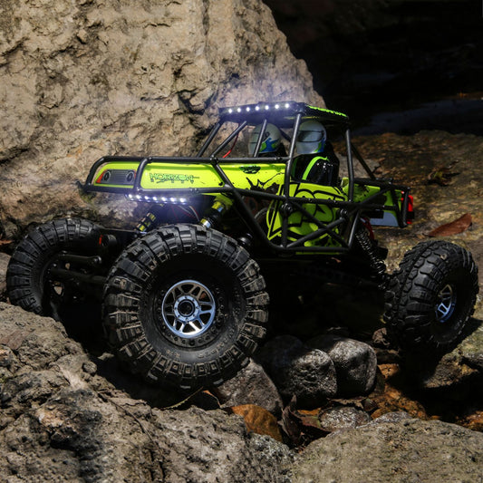 Losi 1/10 Night Crawler SE 4WD Rock Crawler Brushed RTR, (Green) (LOS03015T2)