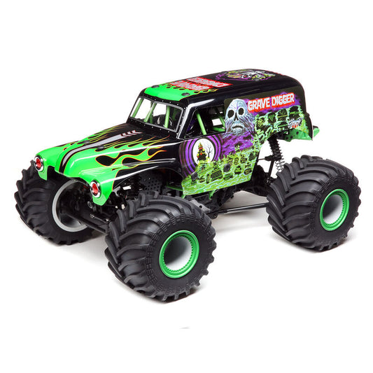 Losi LMT 4wd Solid Axle Monster Truck RTR (Grave Digger) (Green) (LOS04021T1)