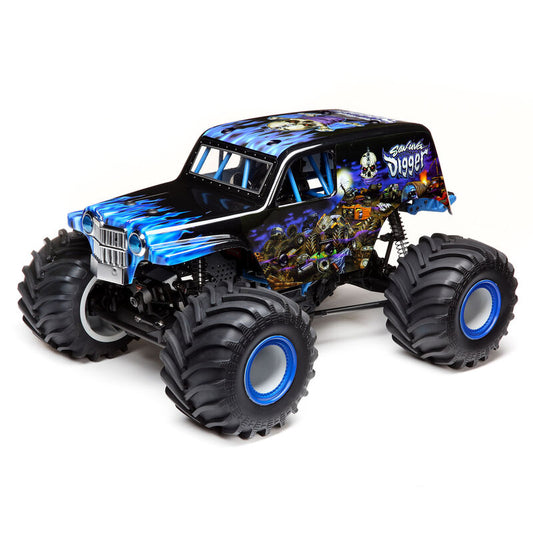 Losi LMT: 4wd Solid Axle Monster Truck RTR (Son uva Digger) (Blue) (LOS04021T2)