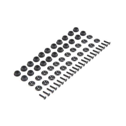 LOSI Body Button Base and Top (22): Baja Rey (LOS230013)
