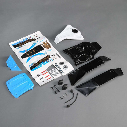 LOSI Painted Body Set, Blue: Lasernut U4 (LOS230075)