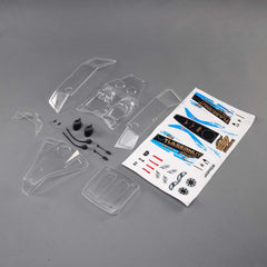 LOSI Clear Body Set: Lasernut U4 (LOS230077)
