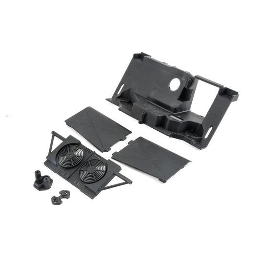 LOSI Rear Bulkhead, Fan Panel, Mudguards: Baja Rey (LOS231005)