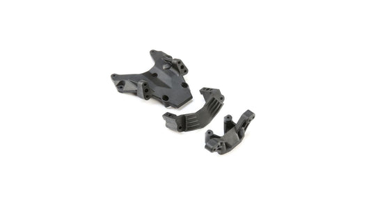 Losi Bulkhead Camber Block & Servo Mount: 22S (LOS231045)