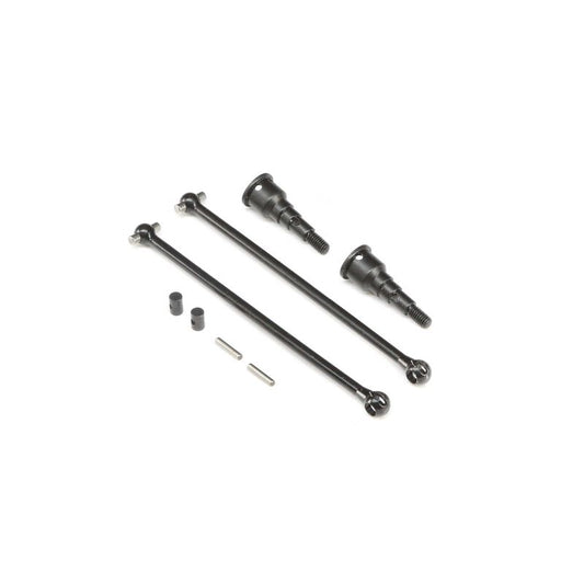 LOSI Front and Rear Driveshafts (2): TENACITY ALL (LOS232032)