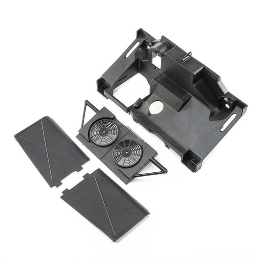 LOSI Rear Bulkhead, Fan Panel, Mud Guards: Super Baja Rey (LOS251056)