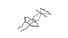 Losi Roll Cage Front & Roof: Super Rock Rey (LOS251077)