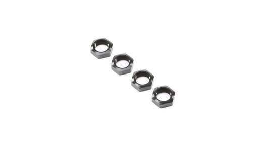 LOSI Wheel Nuts, Black (4): Super Baja Rey (LOS252078)
