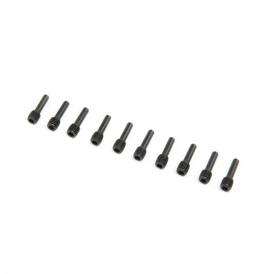 Losi Driveshaft Screw Pin, M5x16mm, Steel (10): SBR/SRR (LOS252131)