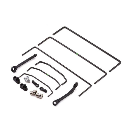 LOSI Front & Rear Sway Bar Set (3): SBR 2.0 (LOS254068)