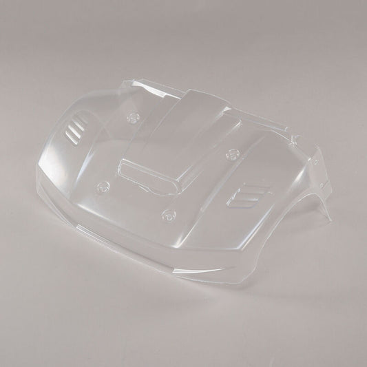 Losi 1/5 Clear Front Hood Section: 5ive-T 2.0 (LOS350005)