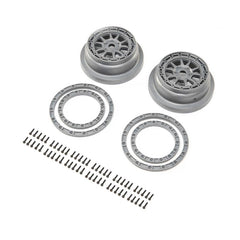LOSI Beadlock Wheel and Ring Set (2): SBR 2.0 (LOS43029)
