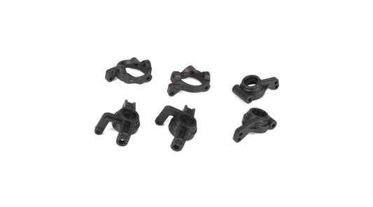 LOSI Spindle, Hub, Carrier Set: Mini 8IGHT (LOSB1887)