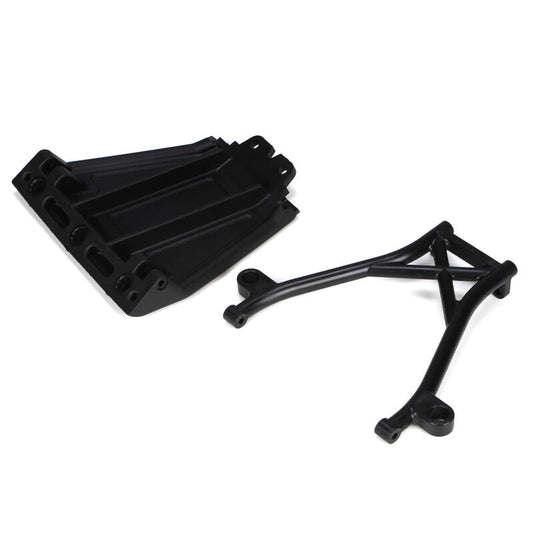 LOSI Front Skid Plate, Bumper Brace & Spacers: 5IVE-T (LOSB2574)