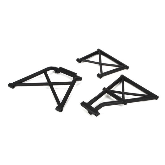 LOSI Rear Bumper Brace Set (3): 5IVE-T (LOSB2576)