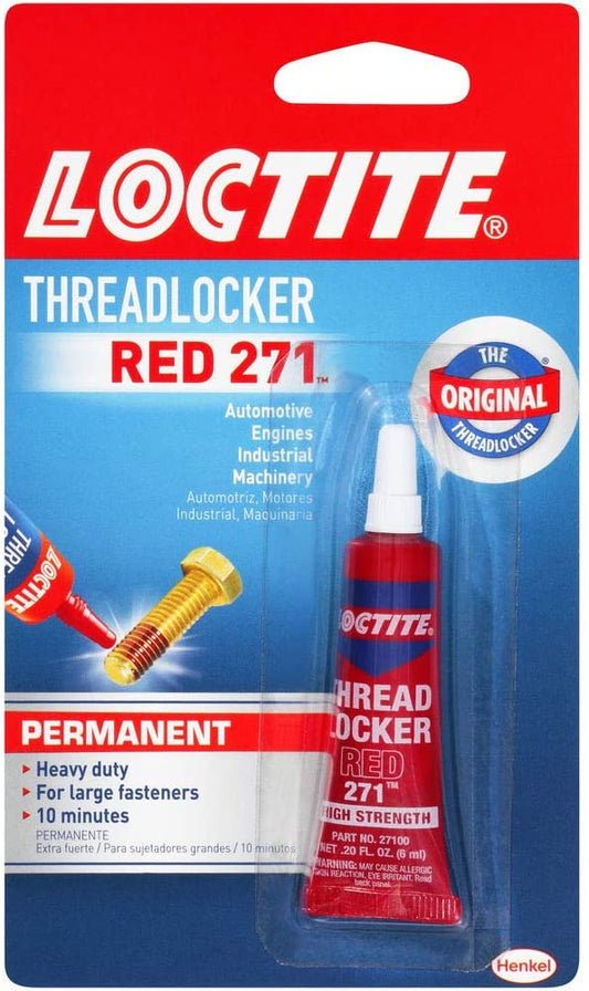 Loctite Threadlocker: Red 271 Amazon