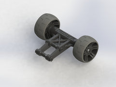 ARRMA (AR320366) Wheelie Bar Set Outcast (ARAC9493)