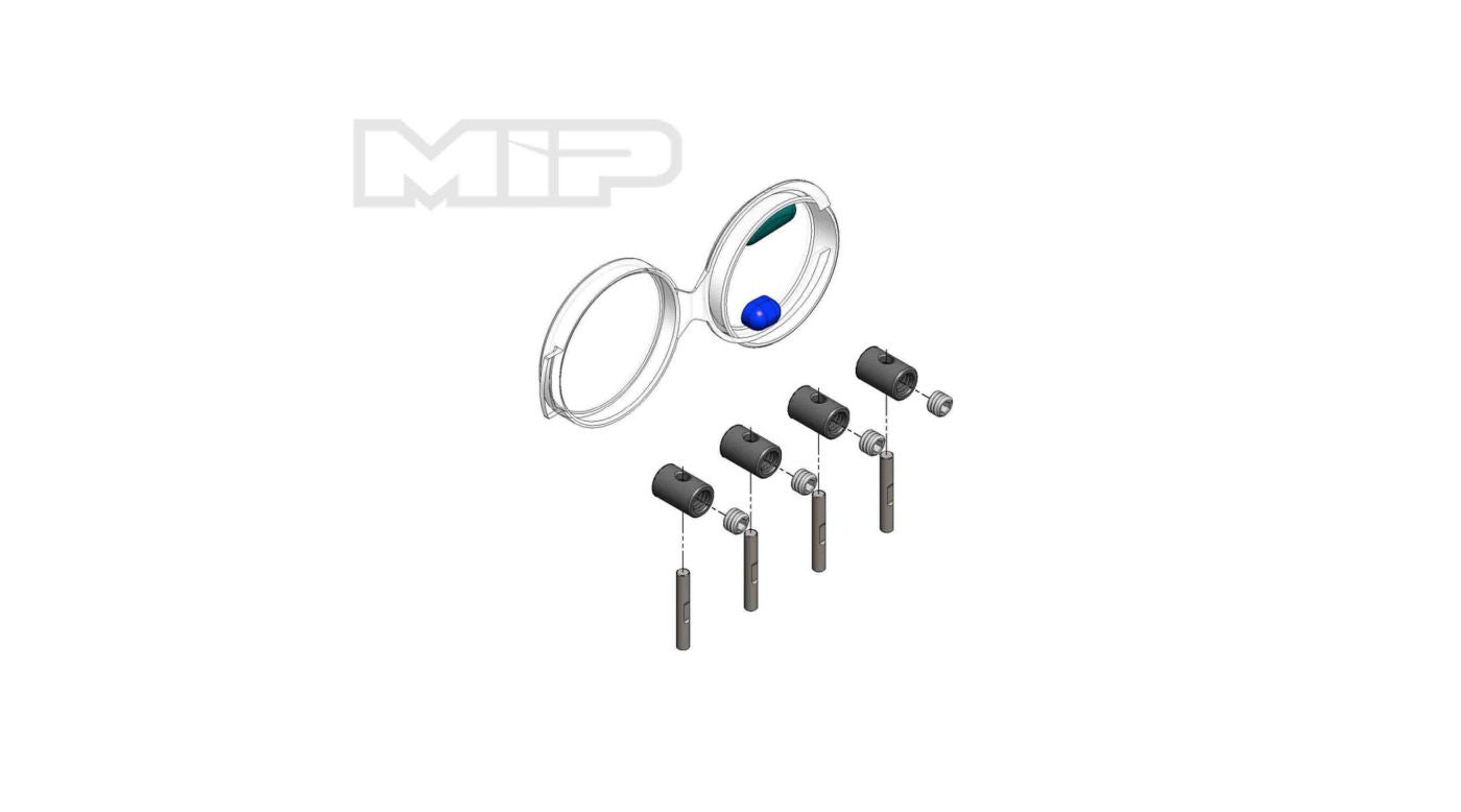 MIP X-Duty Rebuild Kit MIP18100 Horizon Hobby