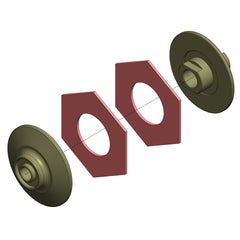 MIP Slipper Clutch Kit: Losi Mini-T 2.0, Mini-B (MIP20080)