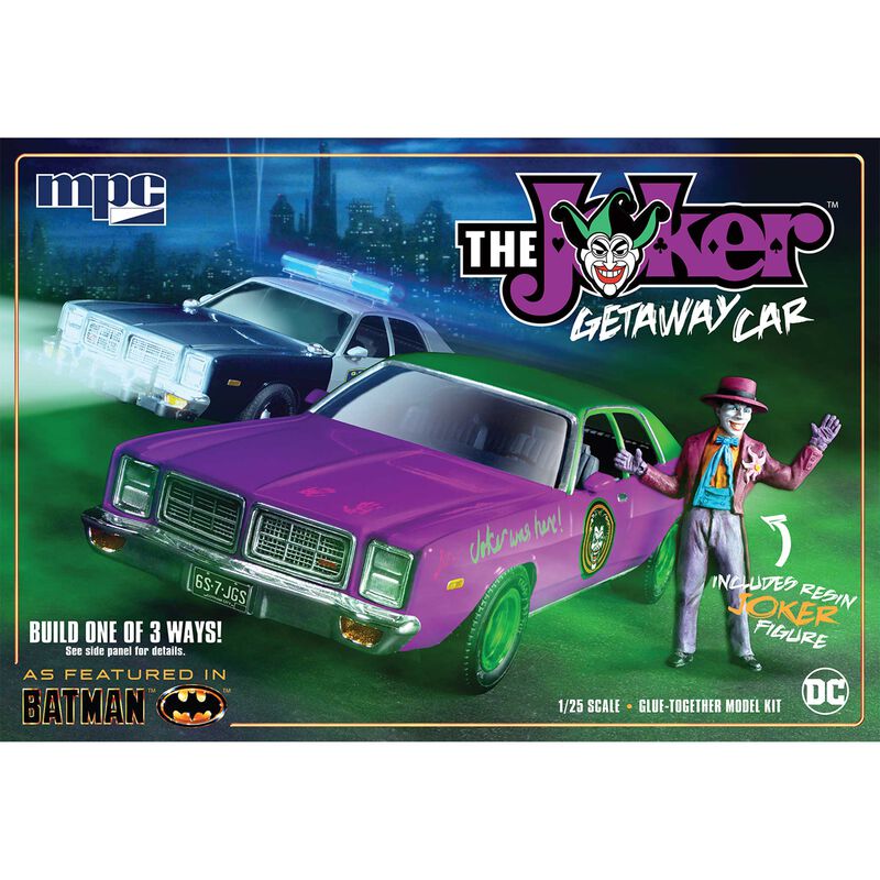 MRC 1/25 1978 Batman Joker Goon Car Dodge Monaco Model Kit (MPC890) Tower Hobbies