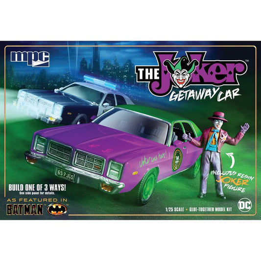 MRC 1/25 1978 Batman Joker Goon Car Dodge Monaco Model Kit (MPC890) Tower Hobbies